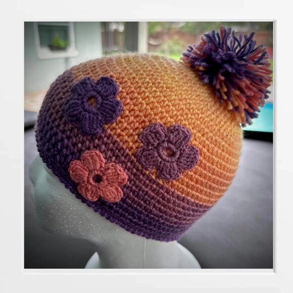 Hats Handmade Hand-knitted Hat Girls Crocheted Cap Gifts